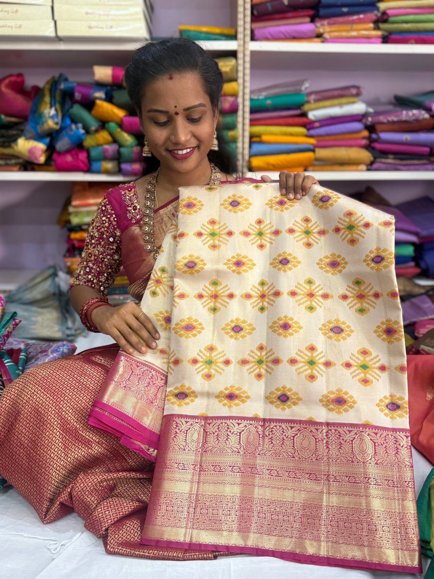 Ekath kanchi pattu sarees