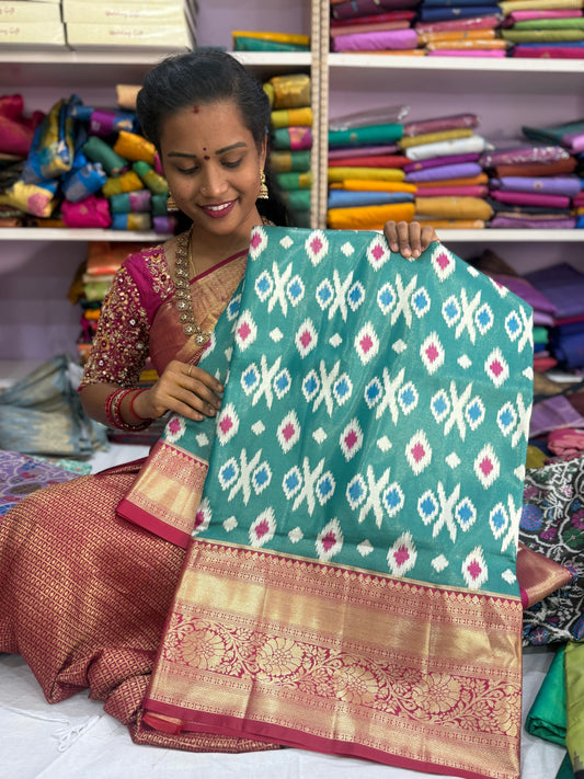 Ekath kanchi pattu sarees