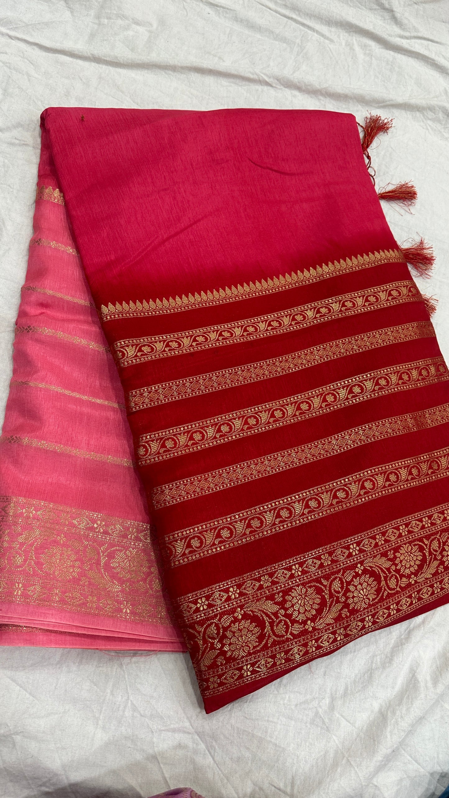 Russian crêpe sarees