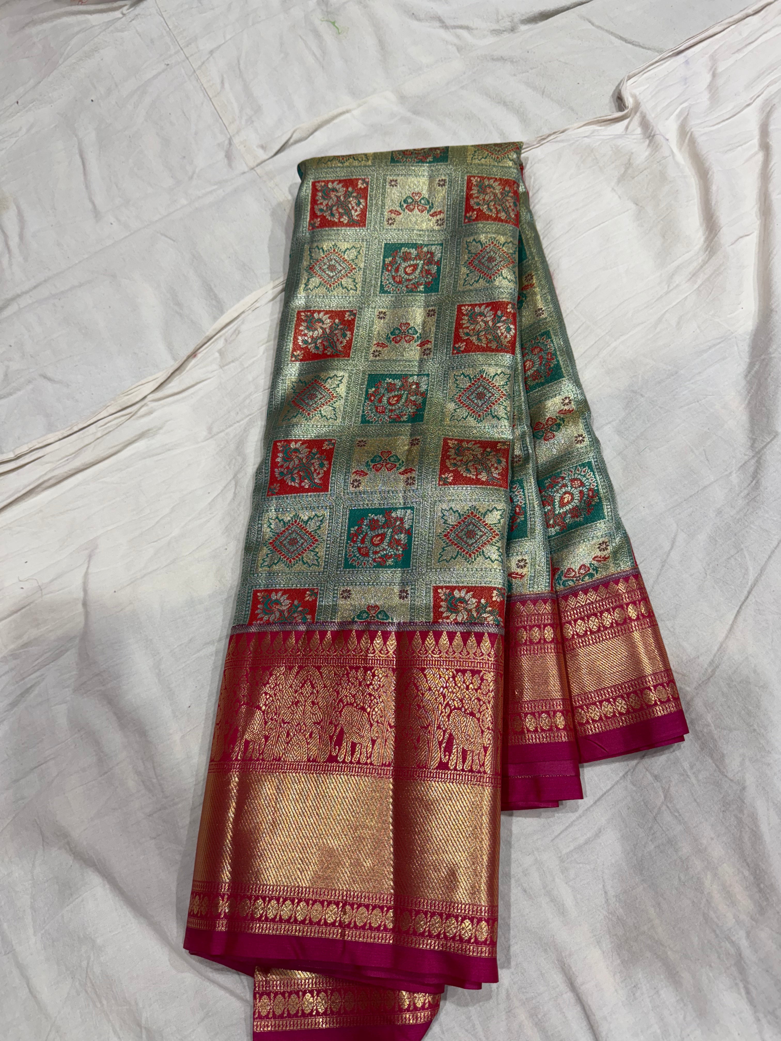 Kanchi pattu sarees